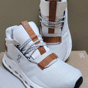On Cloudnova White Pearl Cloudtec Running Shoes